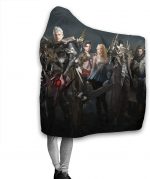 Final Fantasy Warm Throw Blanket - Fleece Flannel Winter Hooded Blanket