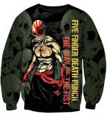 Five Finger Death Punch - 3D Hoodie, Zip-Up, Sweatshirt, T-Shirt #1