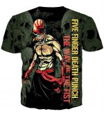 Five Finger Death Punch - 3D Hoodie, Zip-Up, Sweatshirt, T-Shirt #1