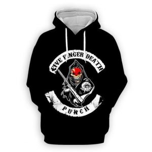 Five Finger Death Punch Funny 3D Print Hoodie