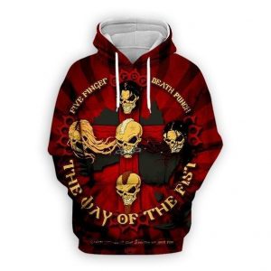 Five Finger Death Punch Funny 3D Print Hoodie