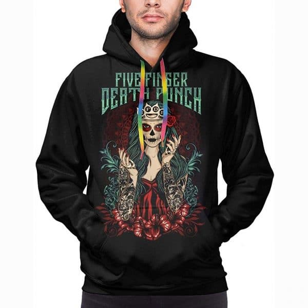 Five Finger Death Punch Hoodie - 3D Pullover Sweatshirt