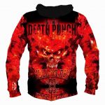 Five Finger Death Punch Hoodies - Five Finger Death Punch Pullover 3D Hoodie
