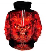 Five Finger Death Punch Sweatshirts - Five Finger Death Punch 3D Sweatshirt