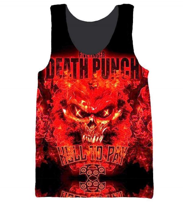 Five Finger Death Punch Sweatshirts - Five Finger Death Punch 3D Sweatshirt