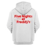Five Nights at Freddy's Bear Kids Hoodie T Shirts Summer Tops Tee Shirts for Boys Girls