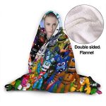 Five Nights at Freddy's Cozy Wearable Hooded Blanket All Season