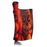 Five Nights at Freddy's Cozy Wearable Hooded Blanket All Season