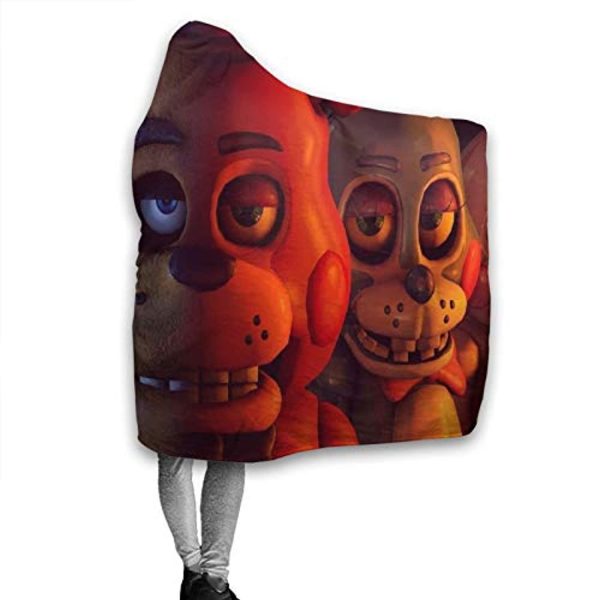 Five Nights at Freddy's Cozy Wearable Hooded Blanket All Season