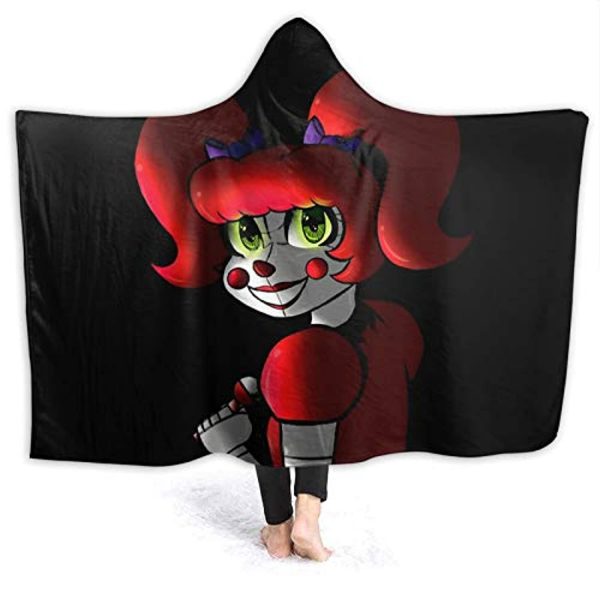 Five Nights at Freddy's Cozy Wearable Hooded Blanket All Season