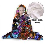 Five Nights at Freddy's Cozy Wearable Hooded Blanket All Season