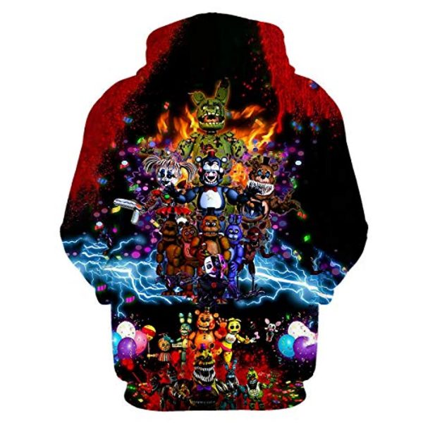 Five Nights at Freddy's Hooded Sweatshirts Kids Hoodie for Teen Boys and Girls