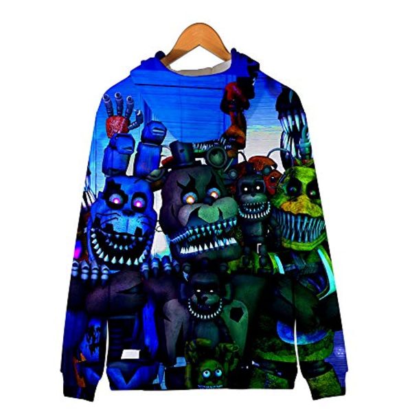 Five Nights at Freddy's Hoodies - FNAF Hooded Zipper Jacket Coat