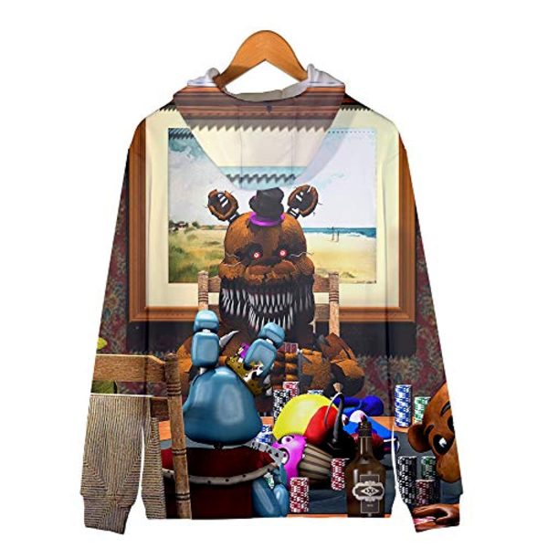 Five Nights at Freddy's Hoodies - FNAF Hooded Zipper Jacket Coat
