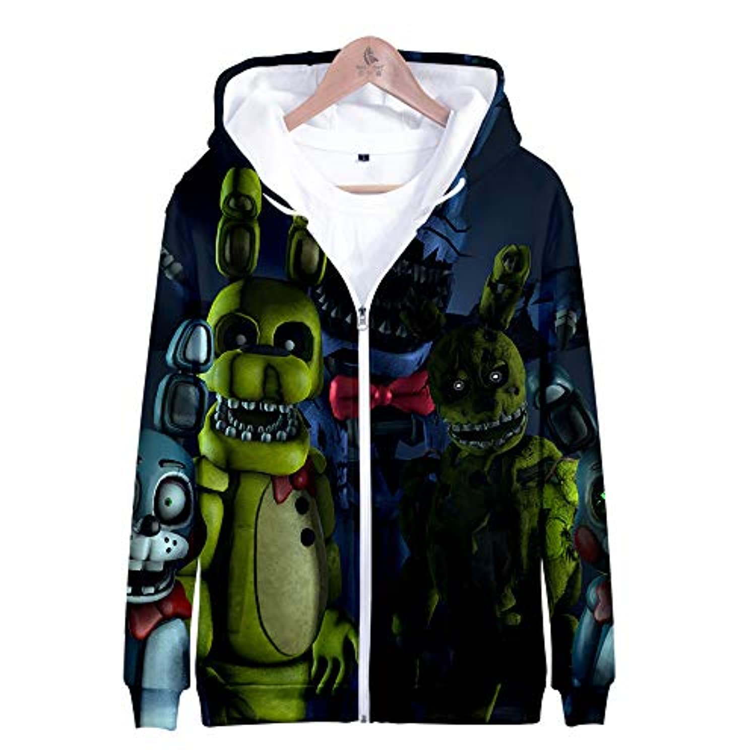 Fnaf 3d hoodies sweatshirts 2022 New Boy FNAF Hoodie Sweatshirt Five Nights  at Freddy's Streetwear Jacket Coat Anime Tops Fnaf - Price history & Review, AliExpress Seller - Junlianqi Store