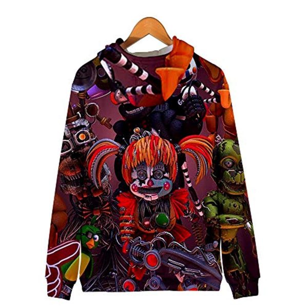 Five Nights at Freddy's Hoodies - FNAF Hooded Zipper Jacket Coat