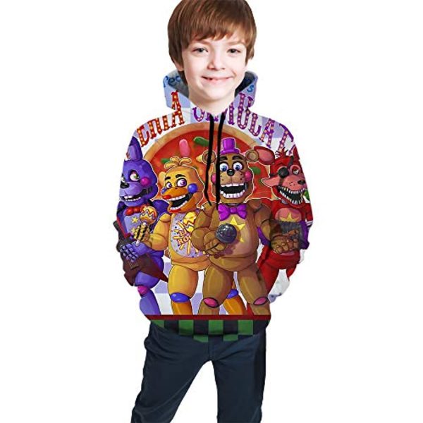 Five Nights at Freddy's Hoodies for Kids Teens - 3D Boys and Girls Pullover Hoodie