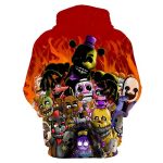 Five Nights at Freddy's Hoodies for Kids Teens - 3D Boys and Girls Pullover Hoodie