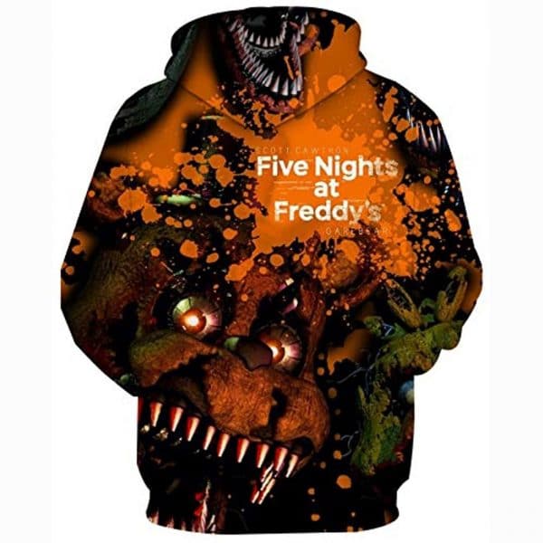 Five Nights at Freddy's Hoodies for Kids Teens - 3D Boys and Girls Pullover Hoodie
