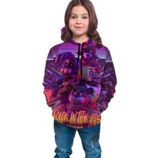 Five Nights at Freddy's Hoodies for Teens - 3D Boys and Girls Pullover Hoodie