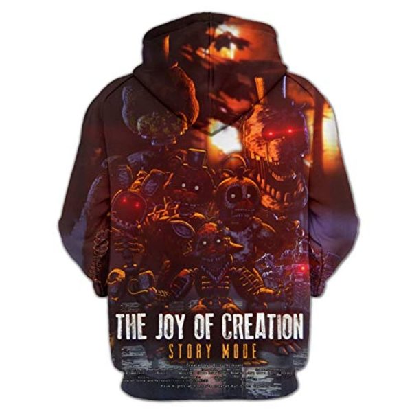 Five Nights at Freddy's Hoodies for Teens - 3D Boys and Girls Pullover Hoodie