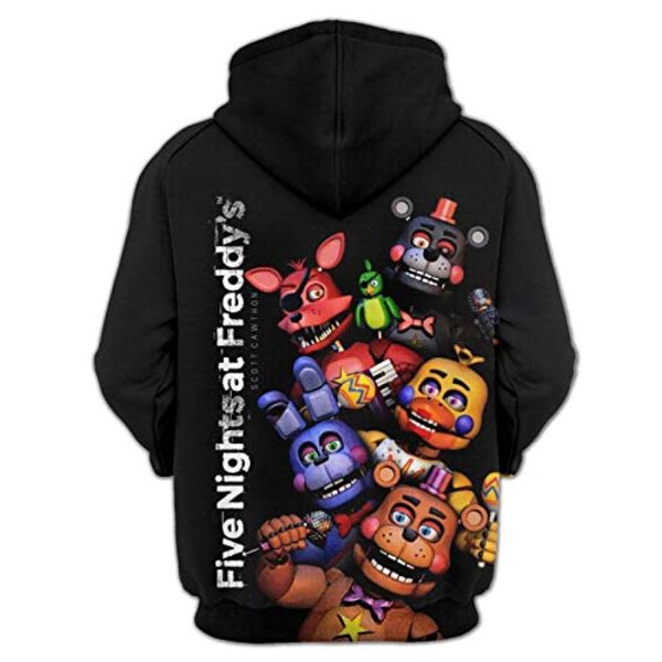 Five Nights at Freddy's Hoodies for Teens - 3D Boys and Girls Pullover Hoodie