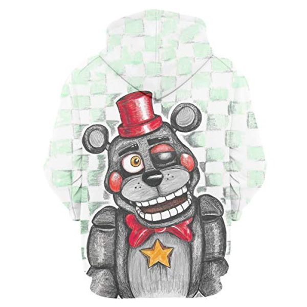 Five Nights at Freddy's Hoodies for Teens - 3D Boys and Girls Pullover Hoodie