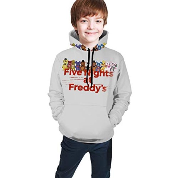 Five Nights at Freddy's Hoodies for Teens - 3D Boys and Girls Pullover Hoodie