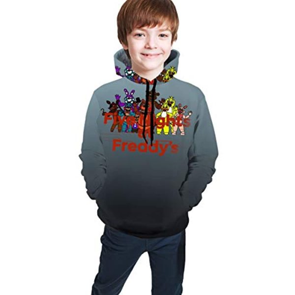 Five Nights at Freddy's Hoodies for Teens - 3D Boys and Girls Pullover Hoodie