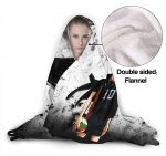 Flannel Hooded Blanket - Anime Haikyu! Passionate Volleyball Blankets