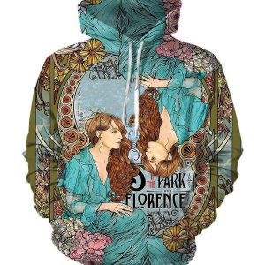 Florence + The Machine Hoodies - Pullover Blue Hoodie