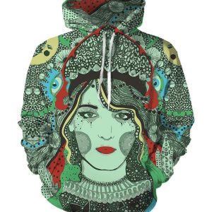 Florence + The Machine Hoodies - Pullover Green Hoodie