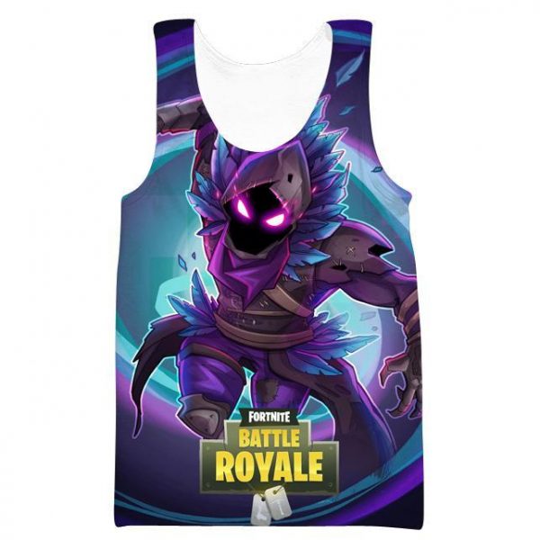 Fortnite Battle Royale Hoodies - Pullover Purple Raven Hoodie