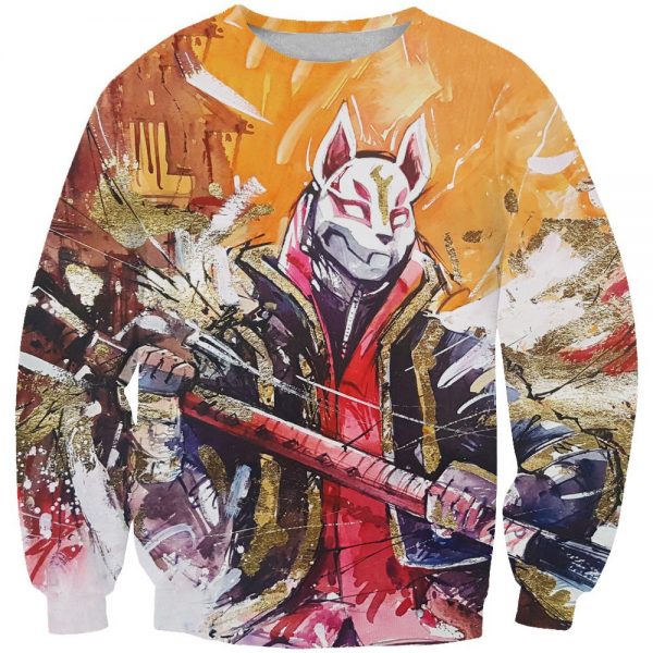 Fortnite Drift Skin Hoodies - Pullover Yellow Hoodie