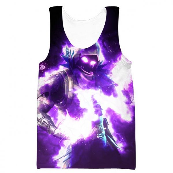 Fortnite Epic Raven Hoodies - Pullover Black Hoodie