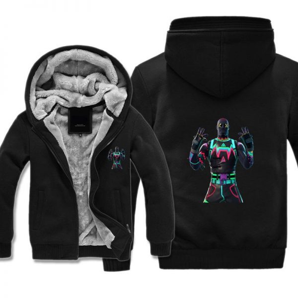 Fortnite Fleece Jackets - Fortnite Warm Thick Jacket