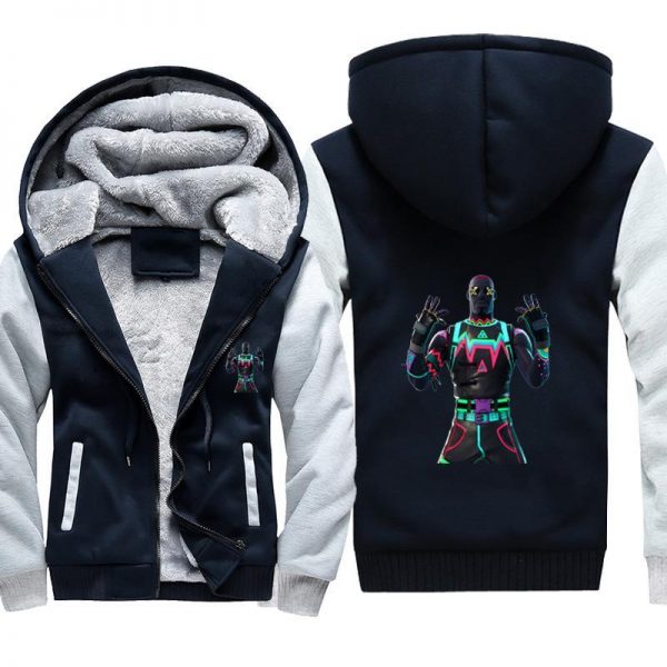 Fortnite Fleece Jackets - Fortnite Warm Thick Jacket