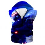 Fortnite Full Armor Omega Hoodies - Pullover Blue Hoodie