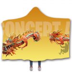 Fortnite Hooded Blankets - Dragon Aircraft Fleece Hooded Blanket