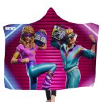 Fortnite Hooded Blankets - Fortnite Battle Royale Mode Fleece Hooded Blanket