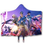 Fortnite Hooded Blankets - Fortnite BRITE BOMBER Fleece Hooded Blanket
