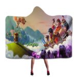 Fortnite Hooded Blankets - Fortnite Chinese New Year Heroes Fleece Hooded Blanket