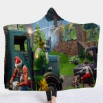 Fortnite Hooded Blankets - Fortnite Christmas Series Hero Fleece Hooded Blanket