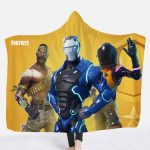 Fortnite Hooded Blankets - Fortnite DARK VANGUARD Fleece Hooded Blanket