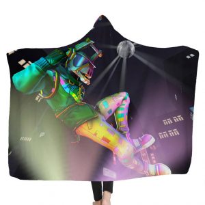 Fortnite Hooded Blankets - Fortnite DJ Alpaca Fleece Hooded Blanket