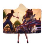 Fortnite Hooded Blankets - Fortnite Game Series Fleece Hooded Blanket