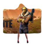 Fortnite Hooded Blankets - Fortnite Hero RAPTOR Fleece Hooded Blanket