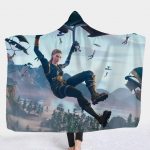 Fortnite Hooded Blankets - Fortnite HIGHLAND WARRIOR Fleece Hooded Blanket