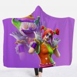 Fortnite Hooded Blankets - Fortnite Joker Super Cool Fleece Hooded Blanket