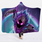Fortnite Hooded Blankets - Fortnite Raven Legendary Outfit Fleece Hooded Blanket